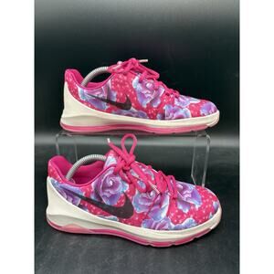 Nike KD 8 Aunt Pearl Premium PS Kids Size 3Y Pink Breast Cancer 837787-603